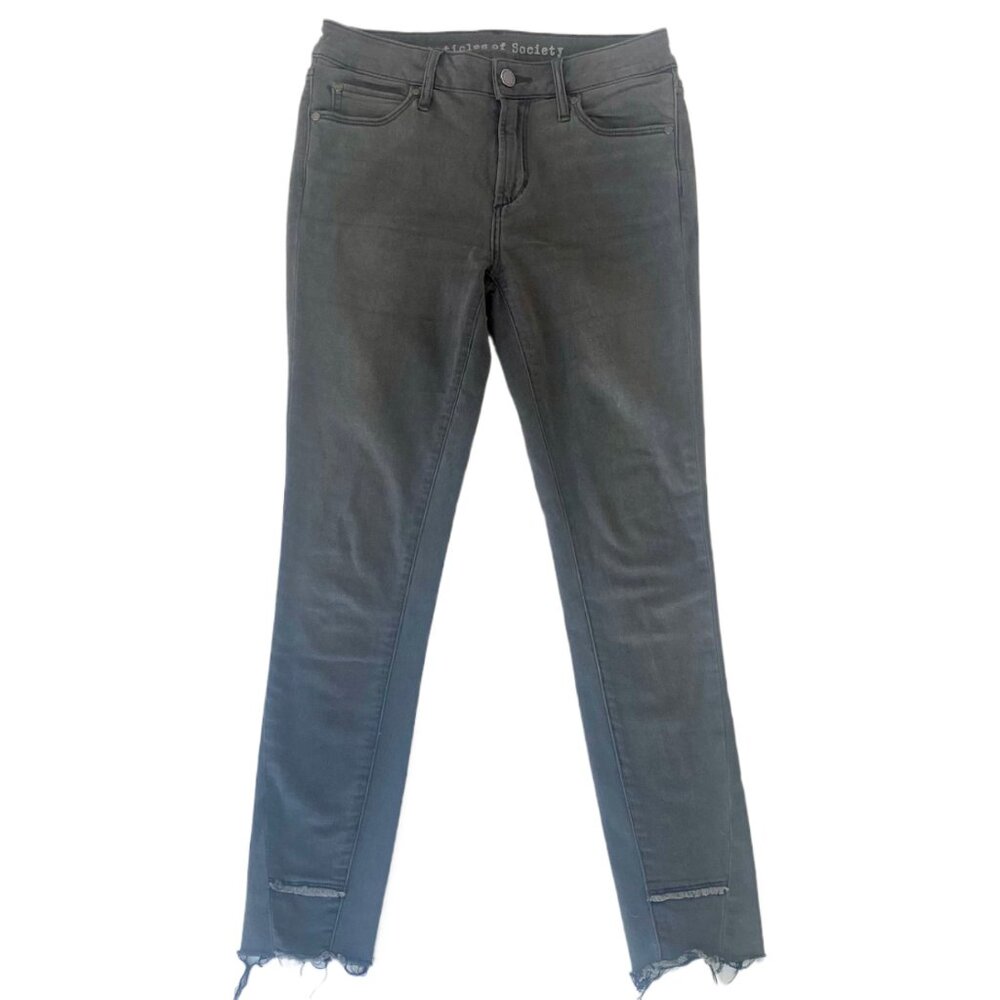 Articles of Society Jeans - Size 27 Gray, Frayed ankle